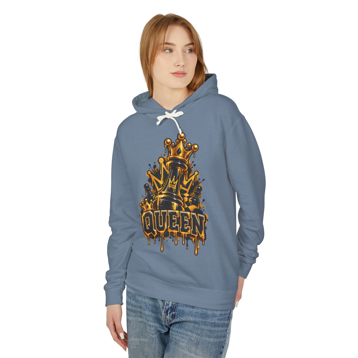 Queen Crown Graphic Hoodie