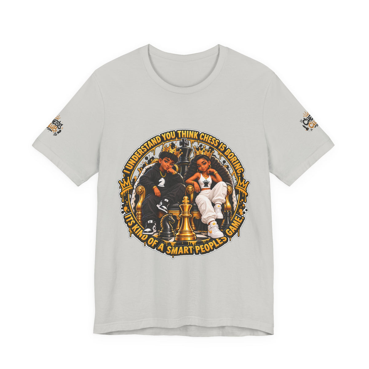 Chess Club Graphic Tee – Smart People Play Chess Shirt