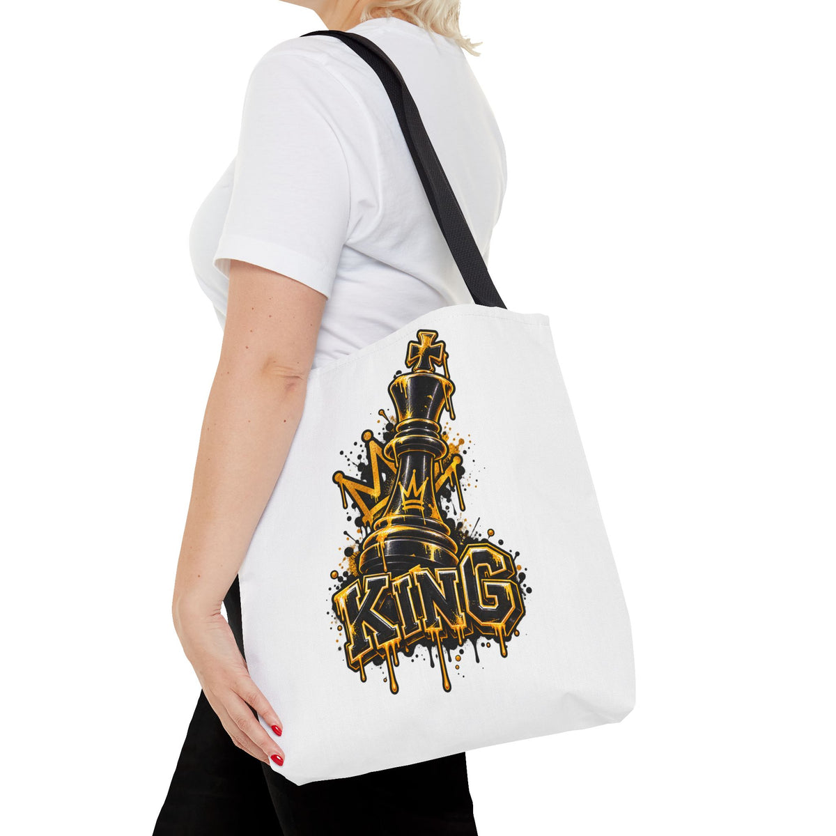 Chess King Chess Pieces Tote Bag