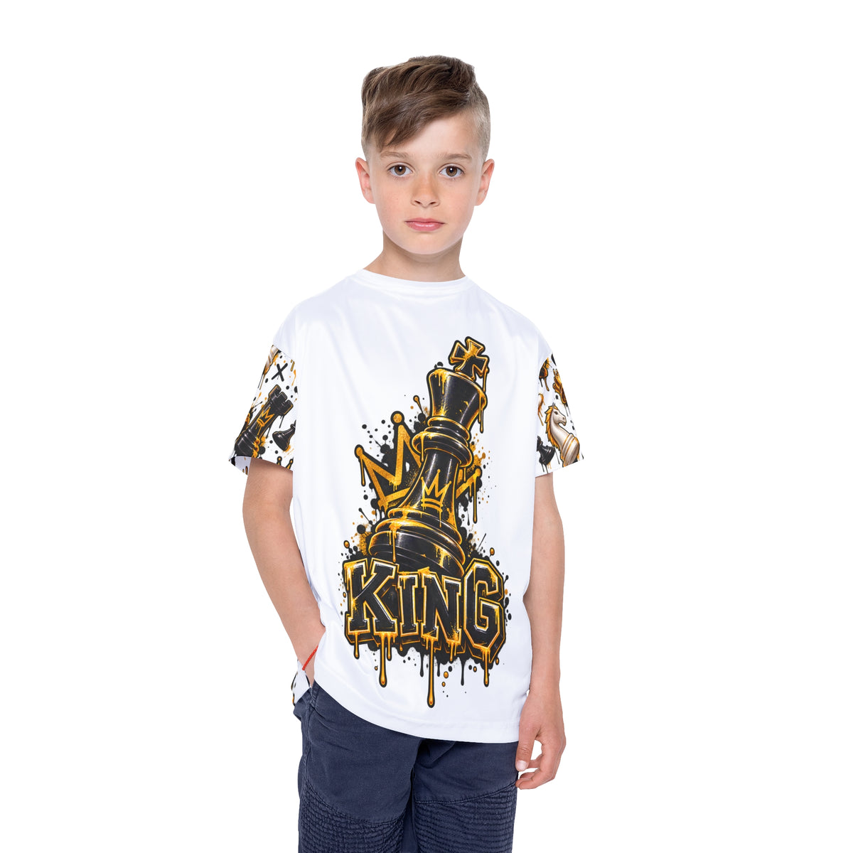 Kids Chess King Sports Jersey