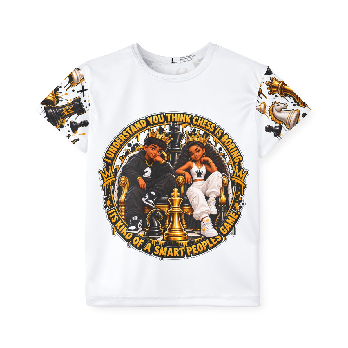 Kids Chess All-Over Print Sports Jersey