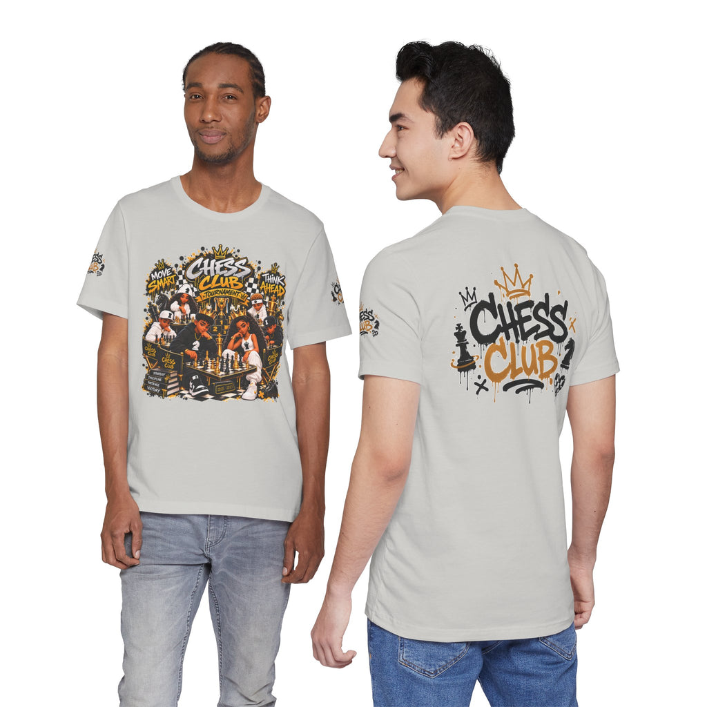 Chess Club Graphic Tee | Chess pieces, urban street art design