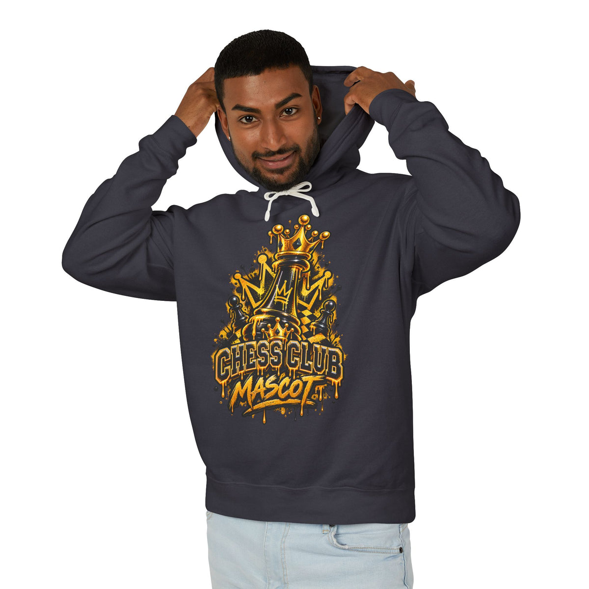 Chess Club Mascot Hooded Sweatshirt