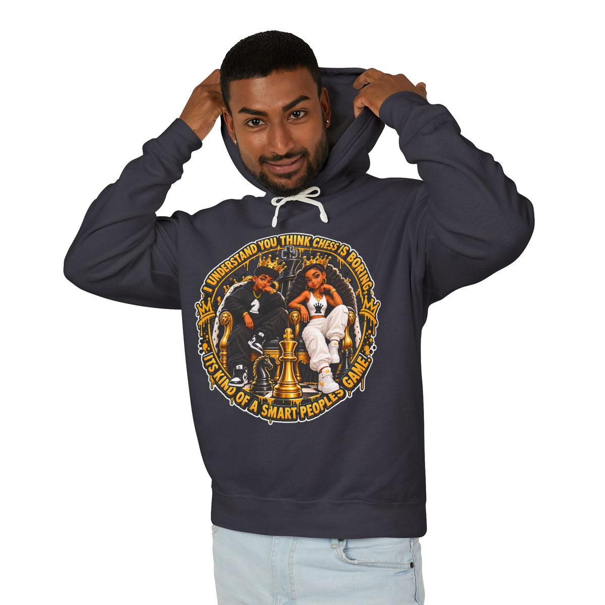 Chess Thinker Hooded Sweatshirt