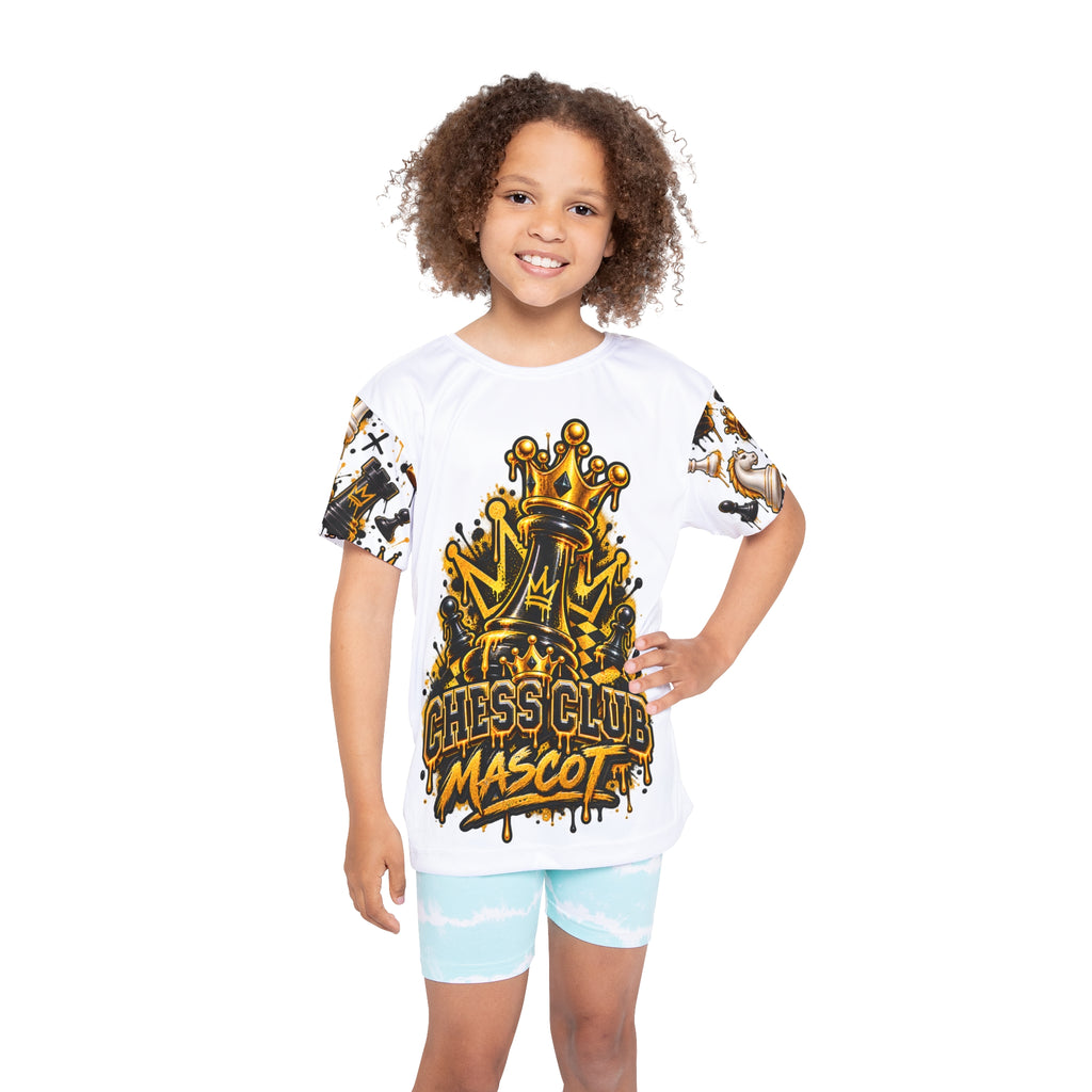 Kids Chess Club Mascot Sports Jersey
