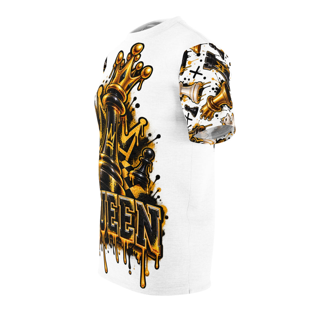 Queen Chess Crown All-Over Print T-Shirt