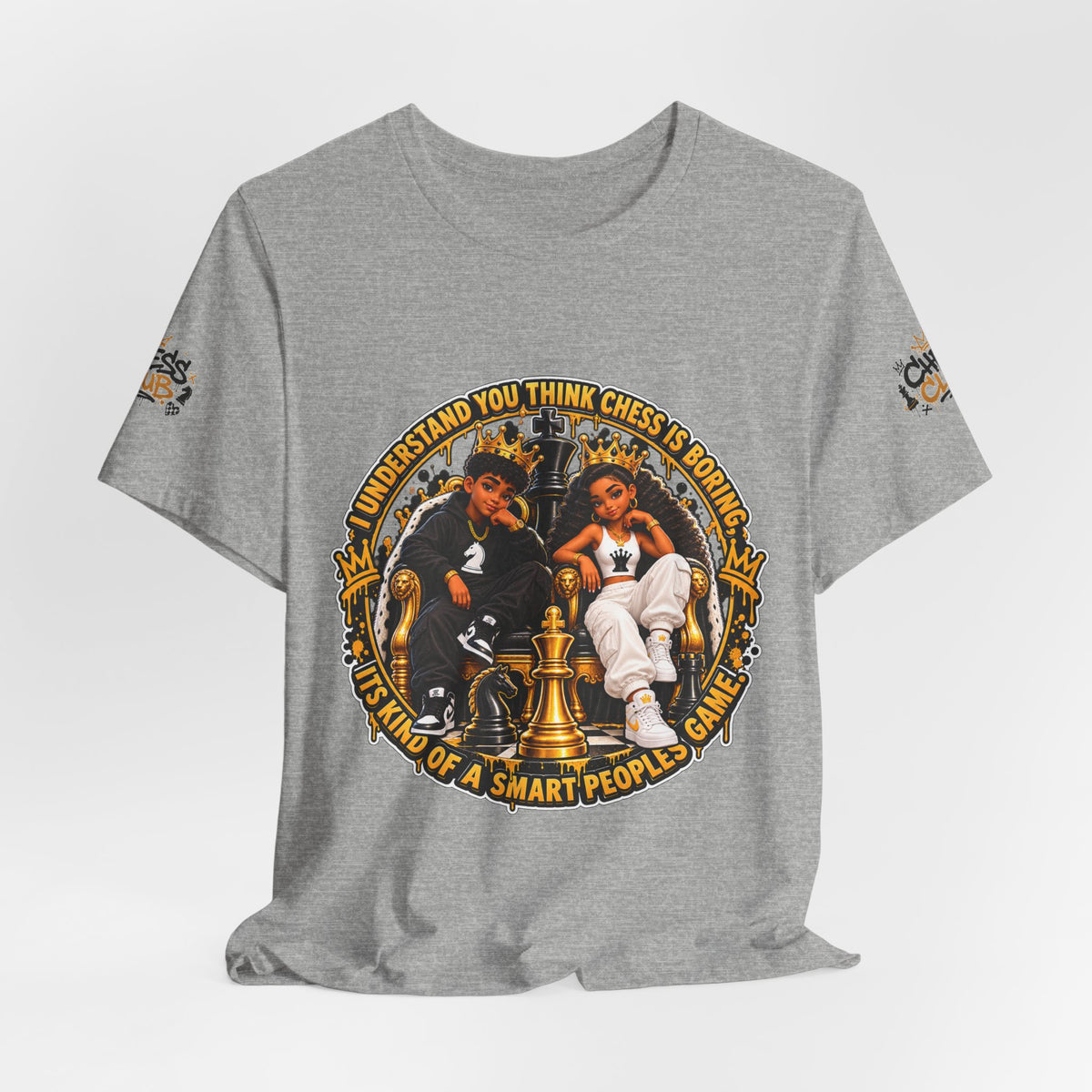Chess Club Graphic Tee – Smart People Play Chess Shirt