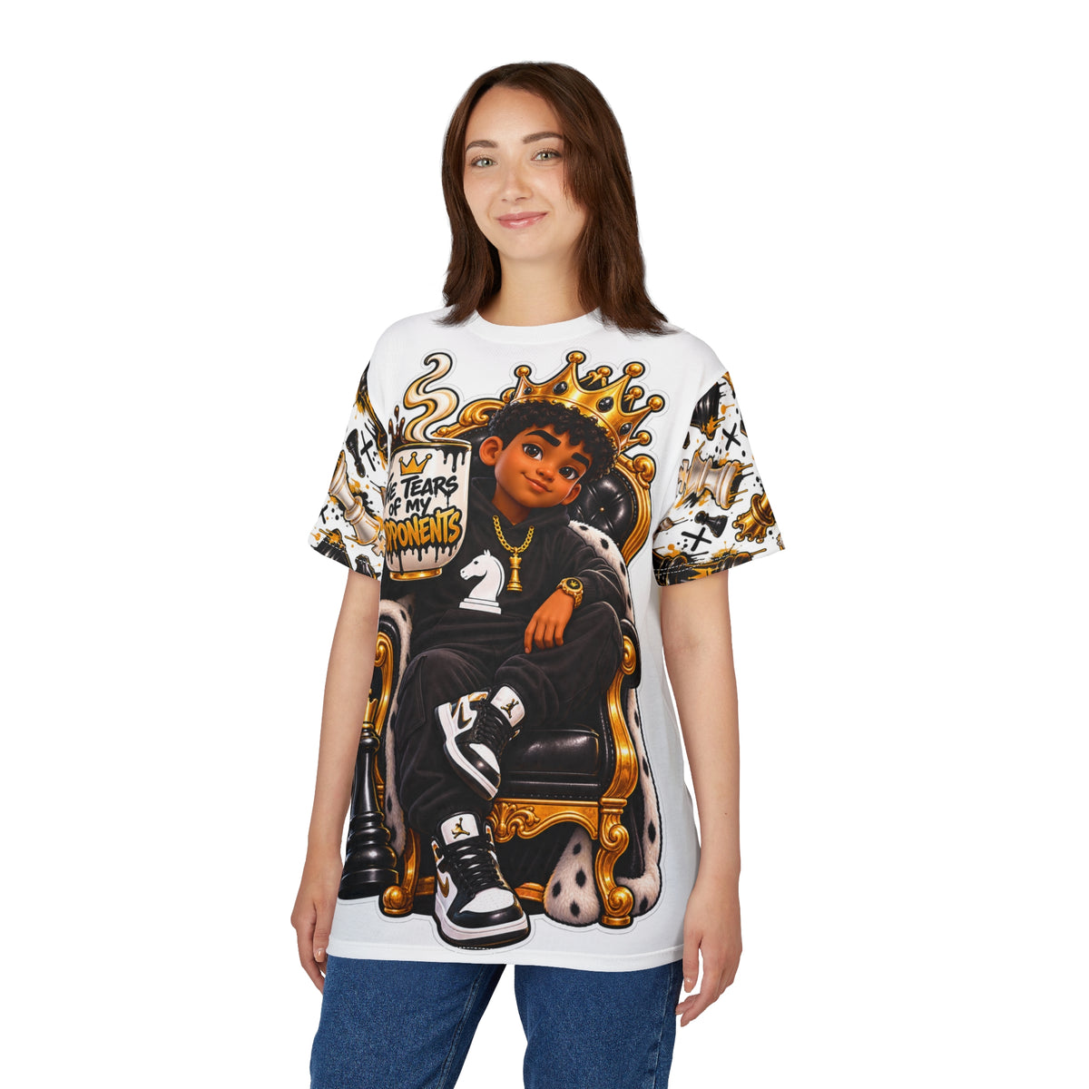 King Chess Kid tee | All-over print tee