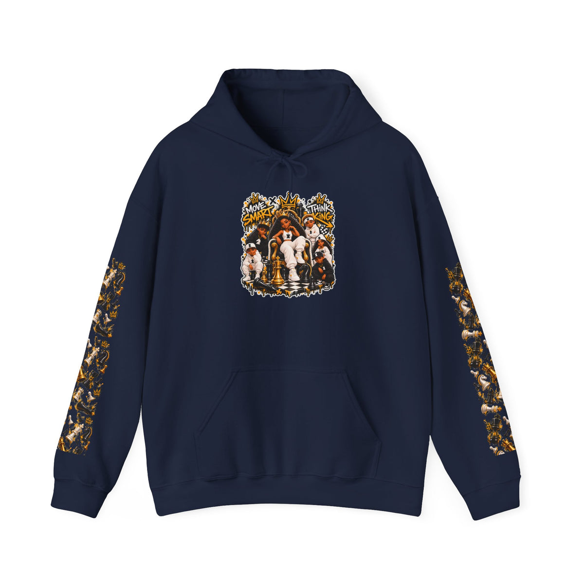 Chess Queen Unisex Heavy Blend™ Hooded Sweatshirt