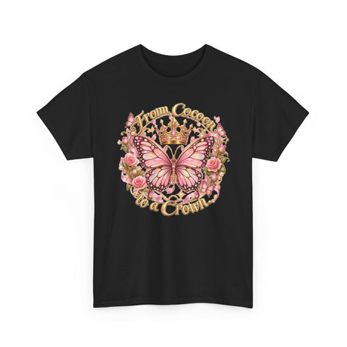 Butterfly “Dream Big, Wear a Crown” T-Shirt