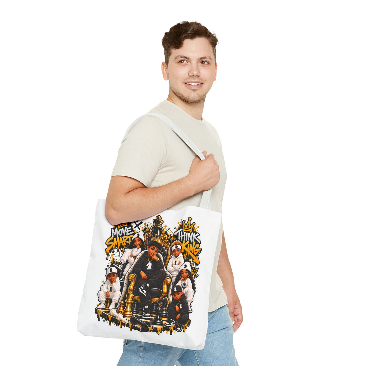 Chess Strategy Think King Move Smart Tote Bag