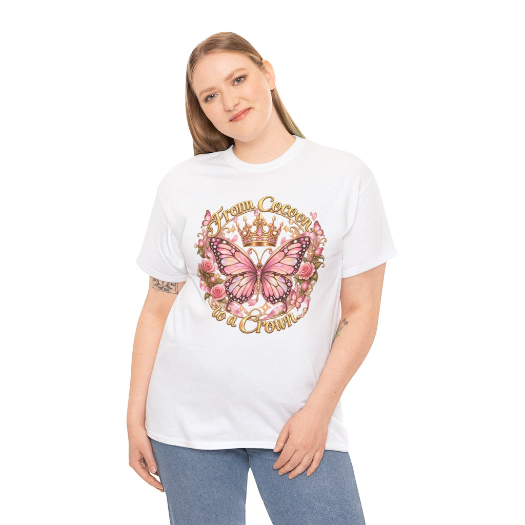 Butterfly “Dream Big, Wear a Crown” T-Shirt