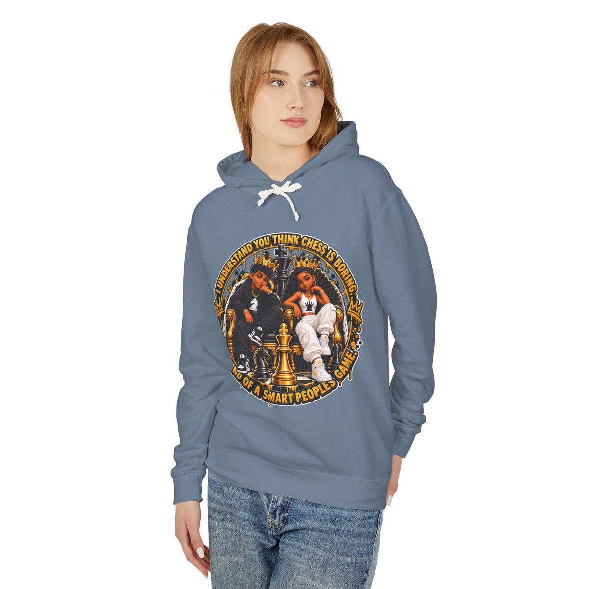 Chess Thinker Hooded Sweatshirt