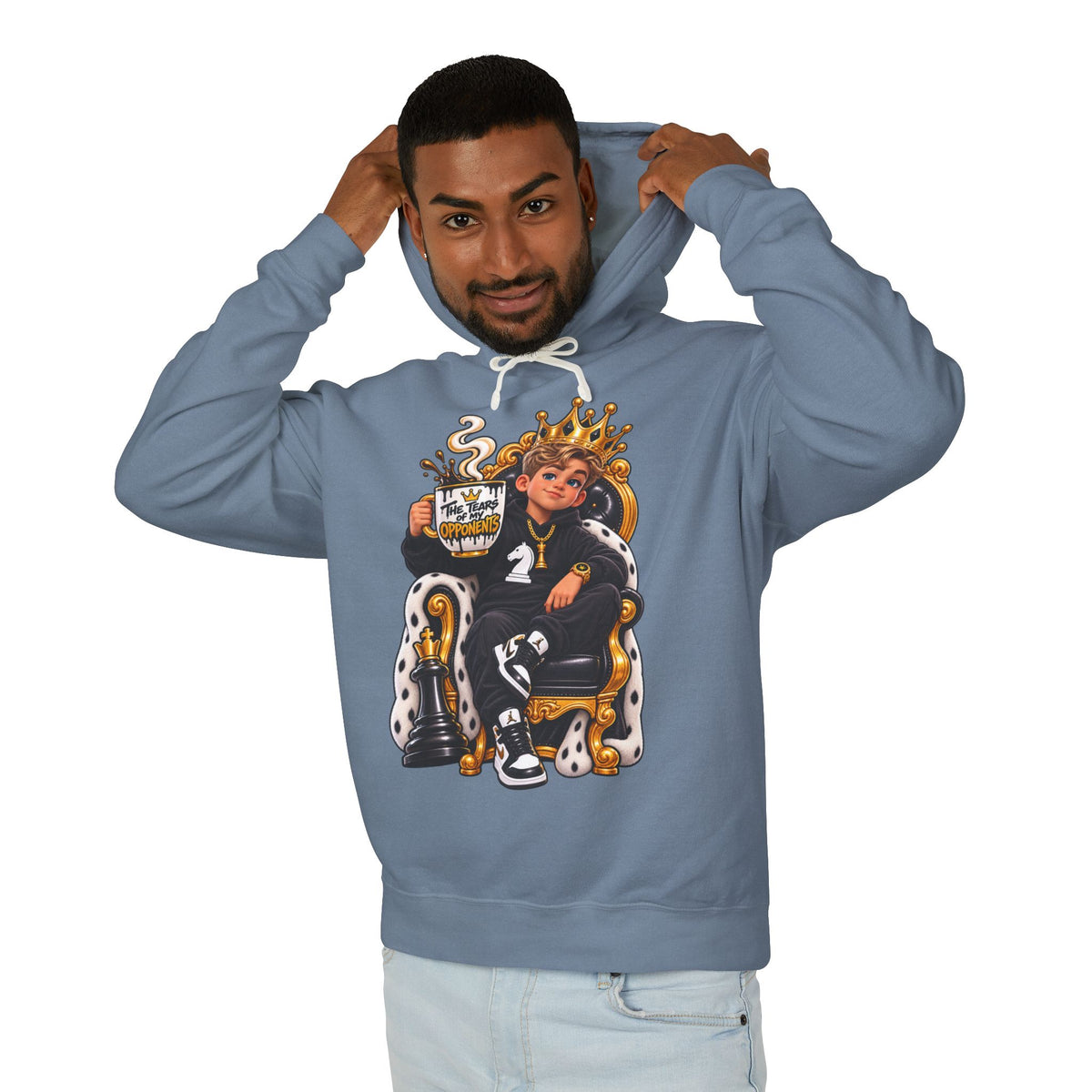 Chess King Graphic Hoodie