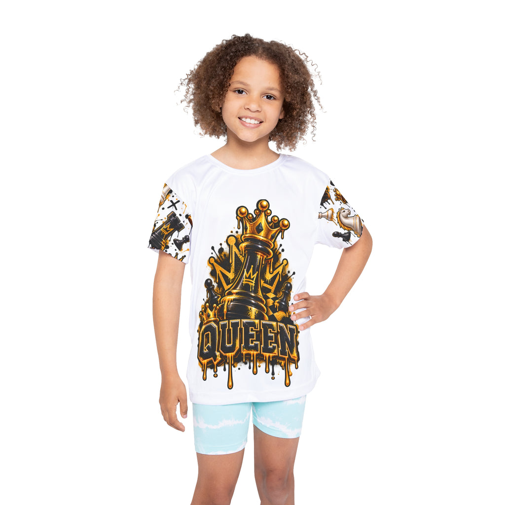 Kids Chess Queen Sports Jersey