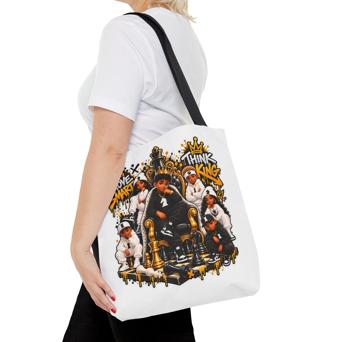 Chess Strategy Think King Move Smart Tote Bag