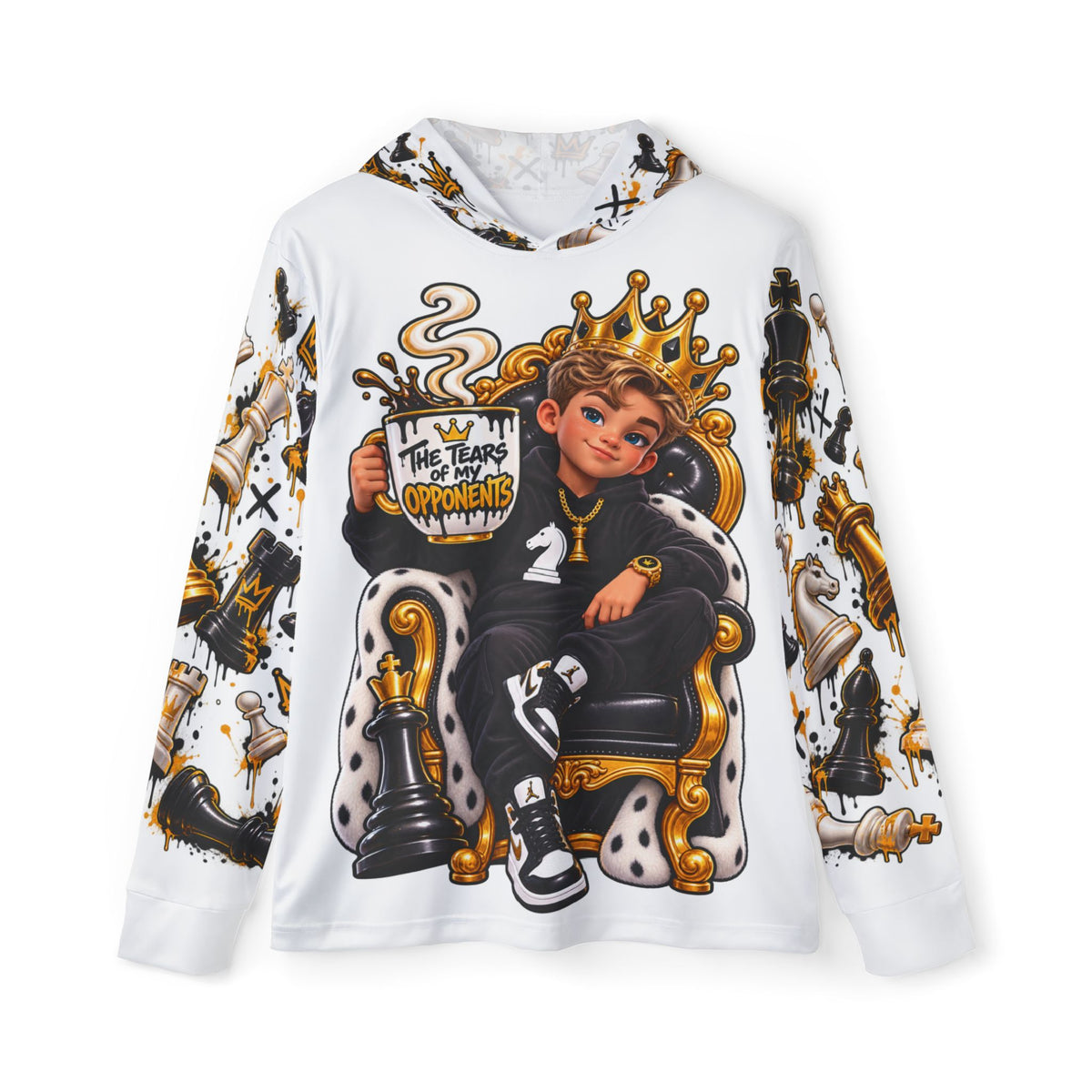 Chess King Youth Chess Player Sports Warmup Hoodie
