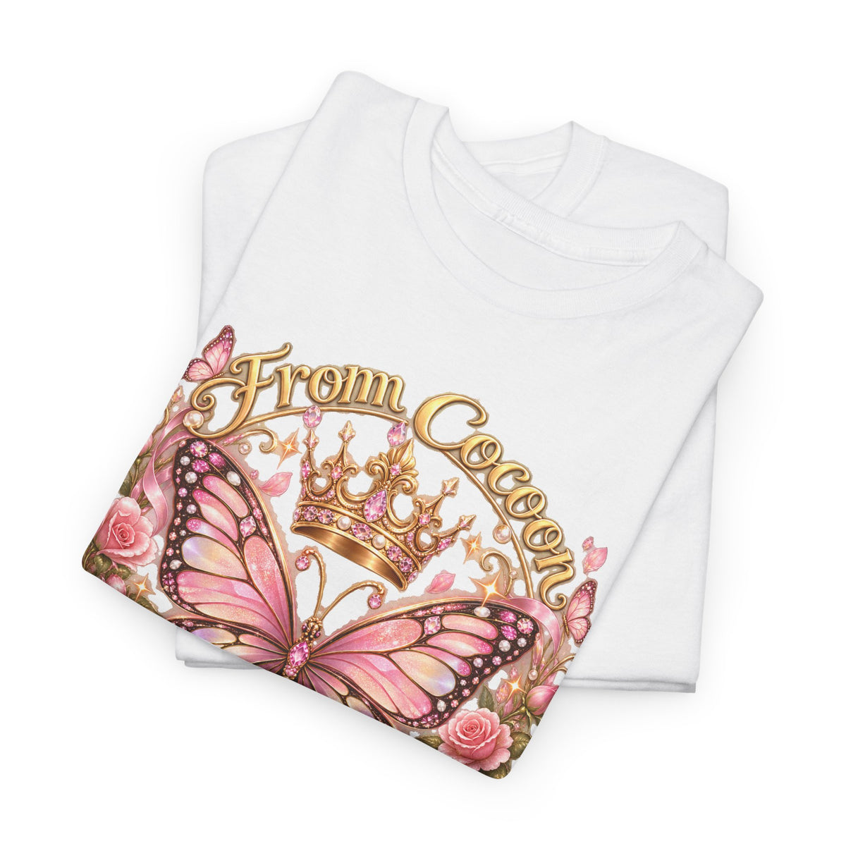 Butterfly “Dream Big, Wear a Crown” T-Shirt