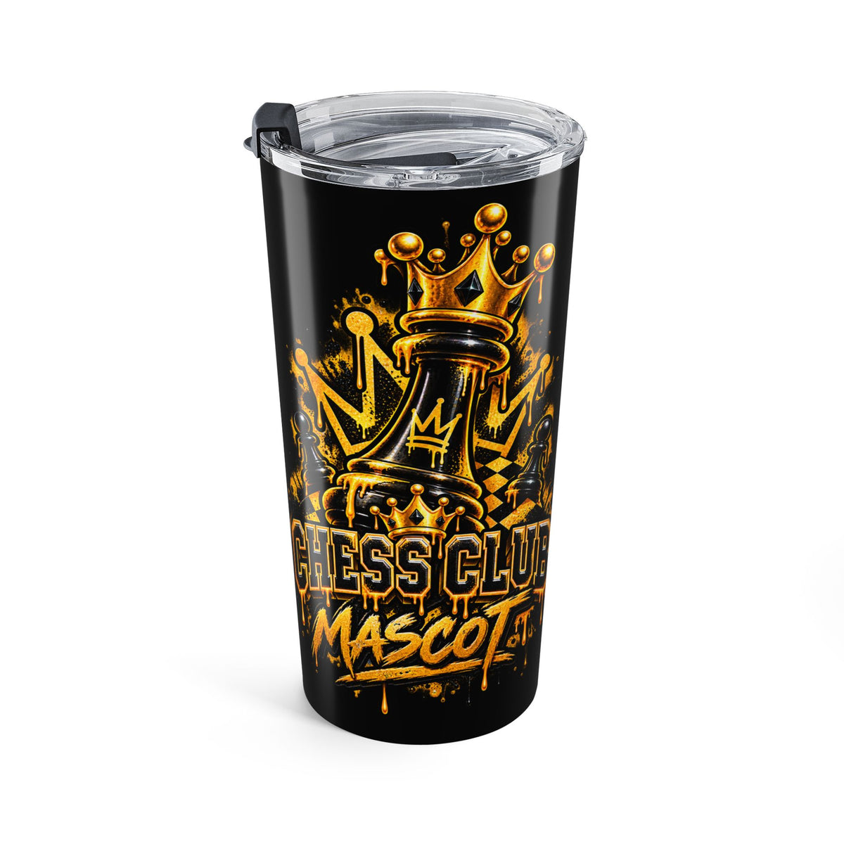 20oz Chess Club Mascot Insulated Tumbler