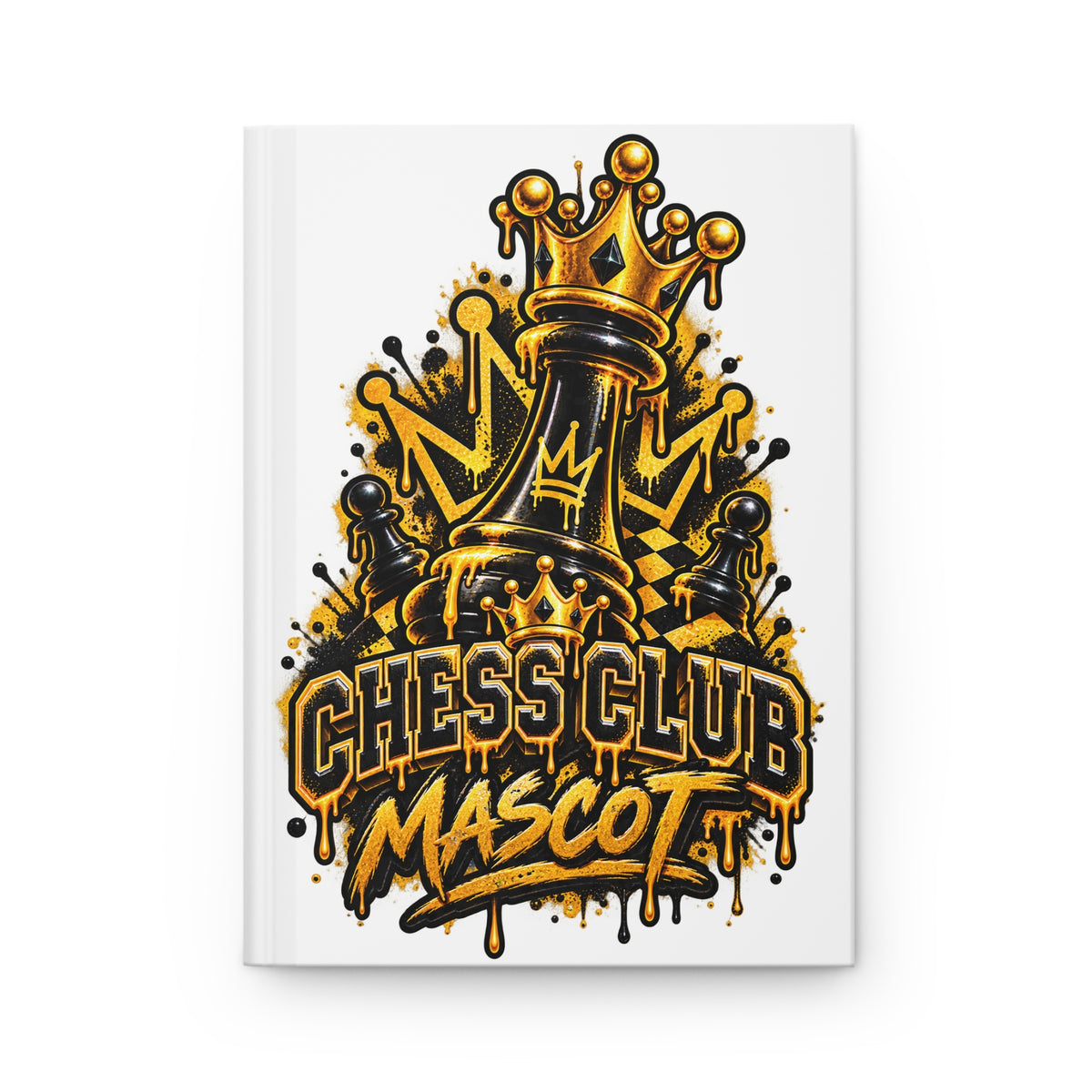 Chess Club Mascot Hardcover Journal