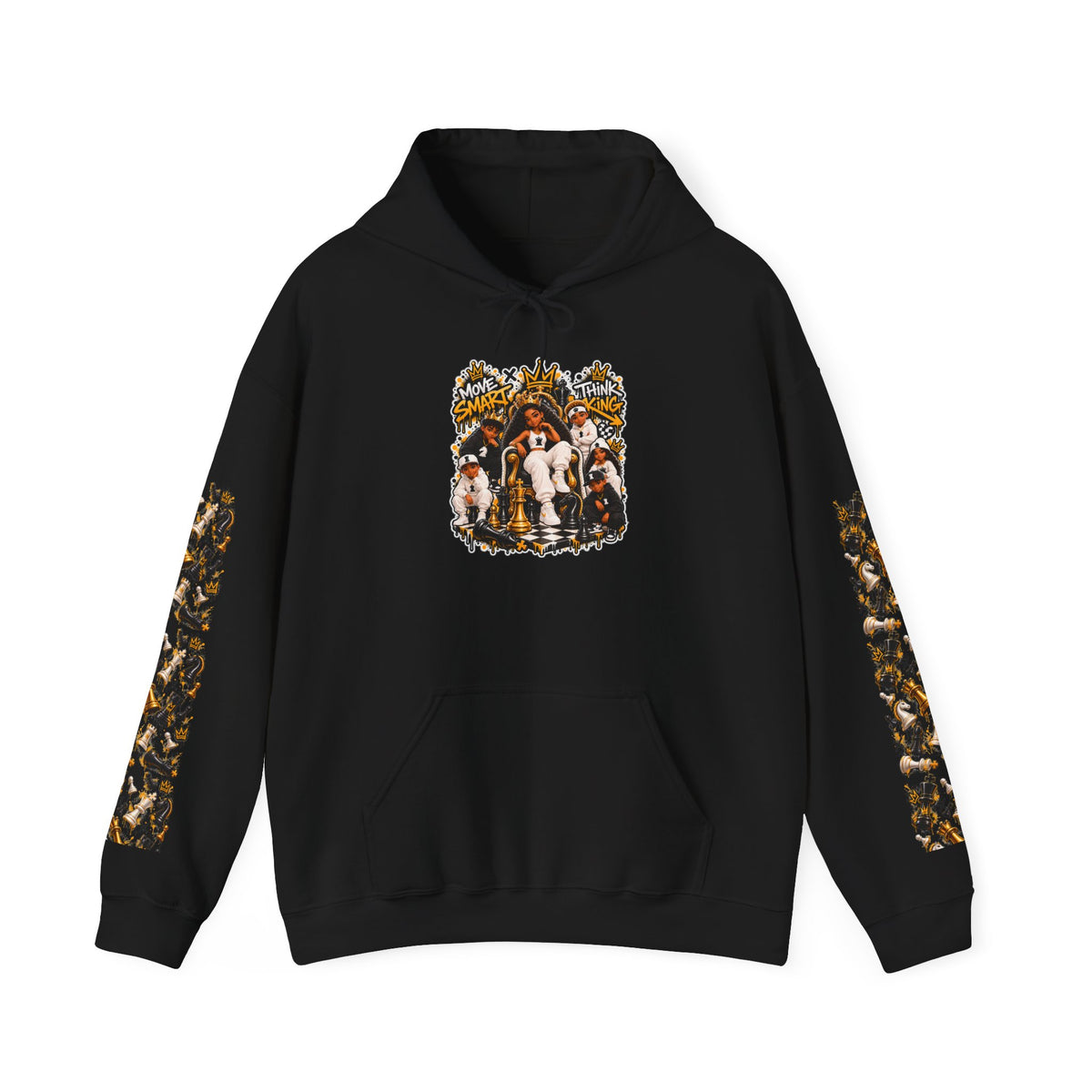 Chess Queen Unisex Heavy Blend™ Hooded Sweatshirt