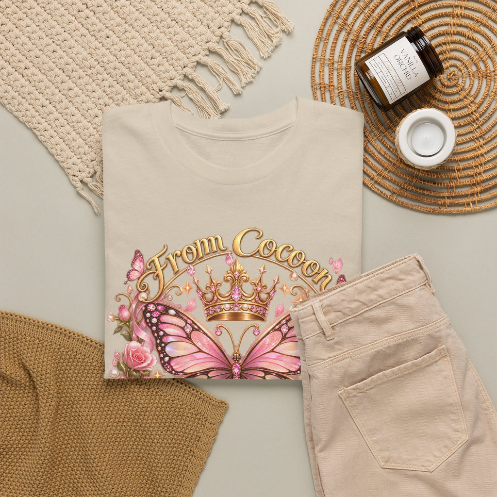 Butterfly “Dream Big, Wear a Crown” T-Shirt