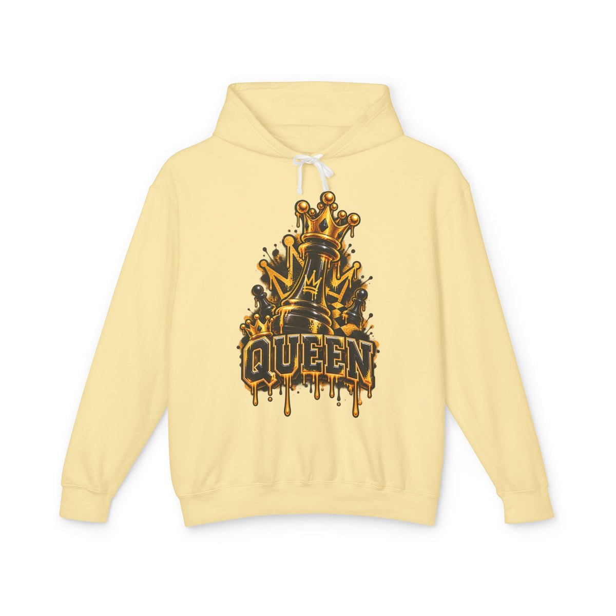 Queen Crown Graphic Hoodie