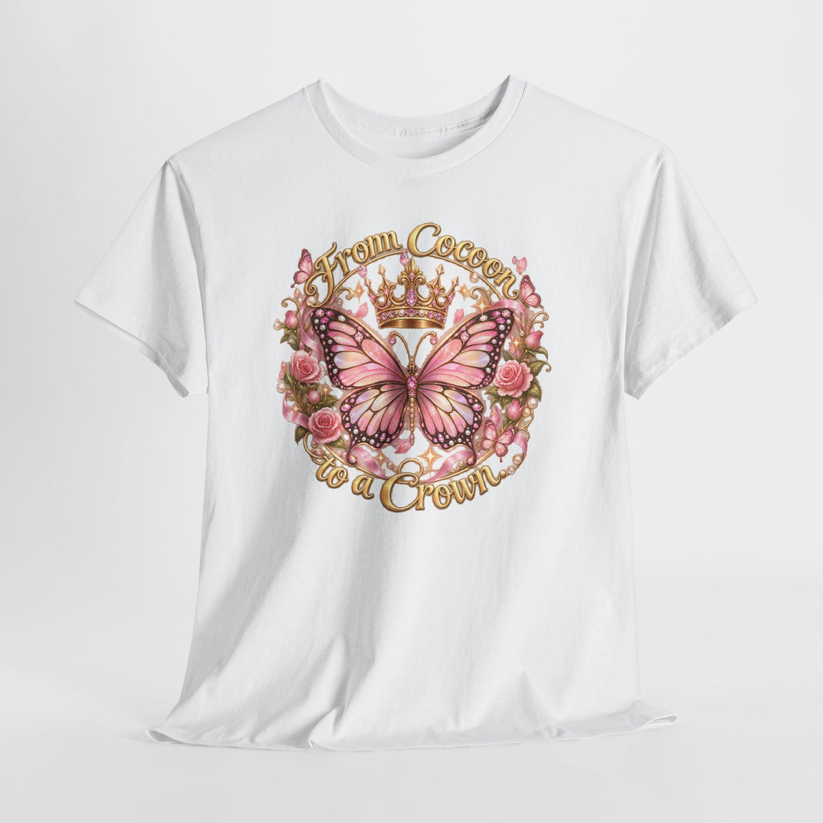Butterfly “Dream Big, Wear a Crown” T-Shirt