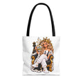 Chess Queen and Pieces Tote Bag