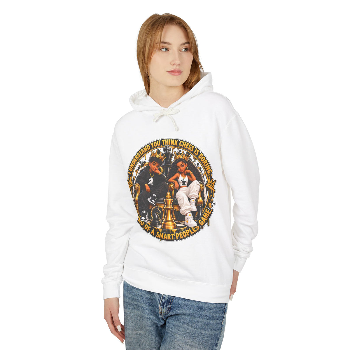 Chess Thinker Hooded Sweatshirt