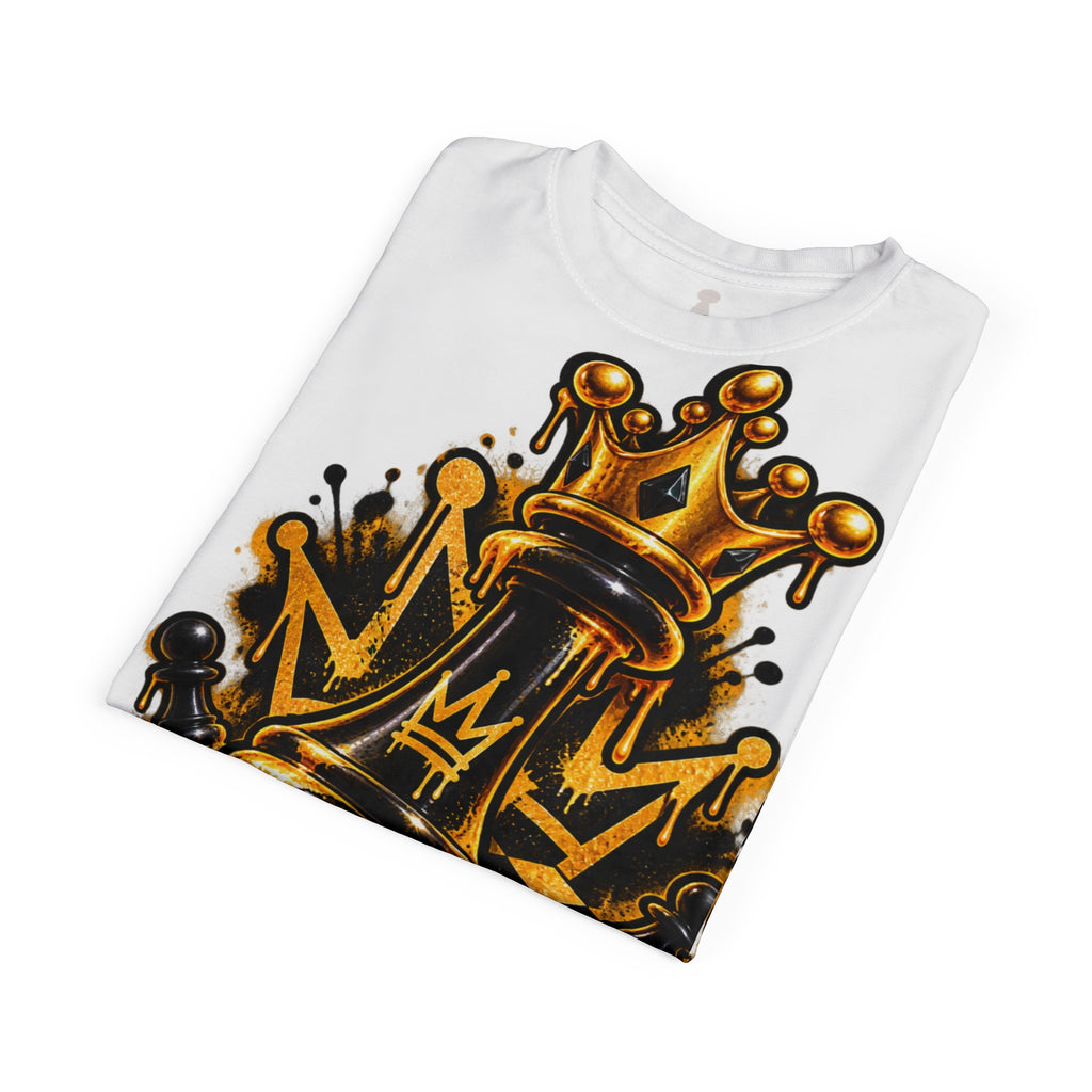 Queen Chess Crown All-Over Print T-Shirt