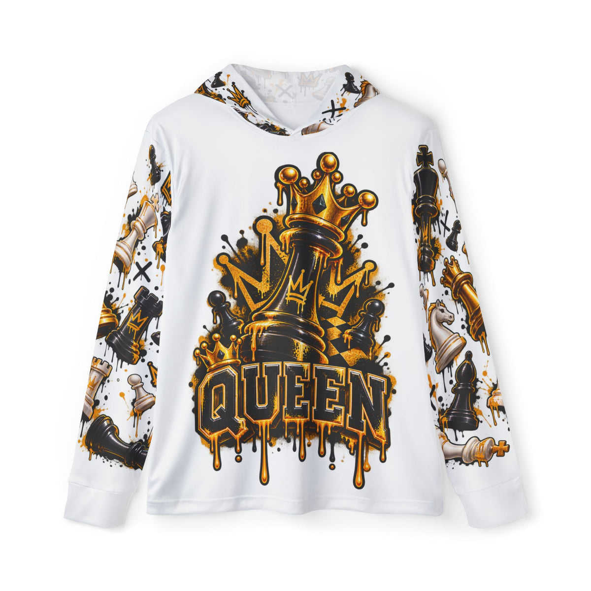 Queen Chess Crown Sports Warmup Hoodie