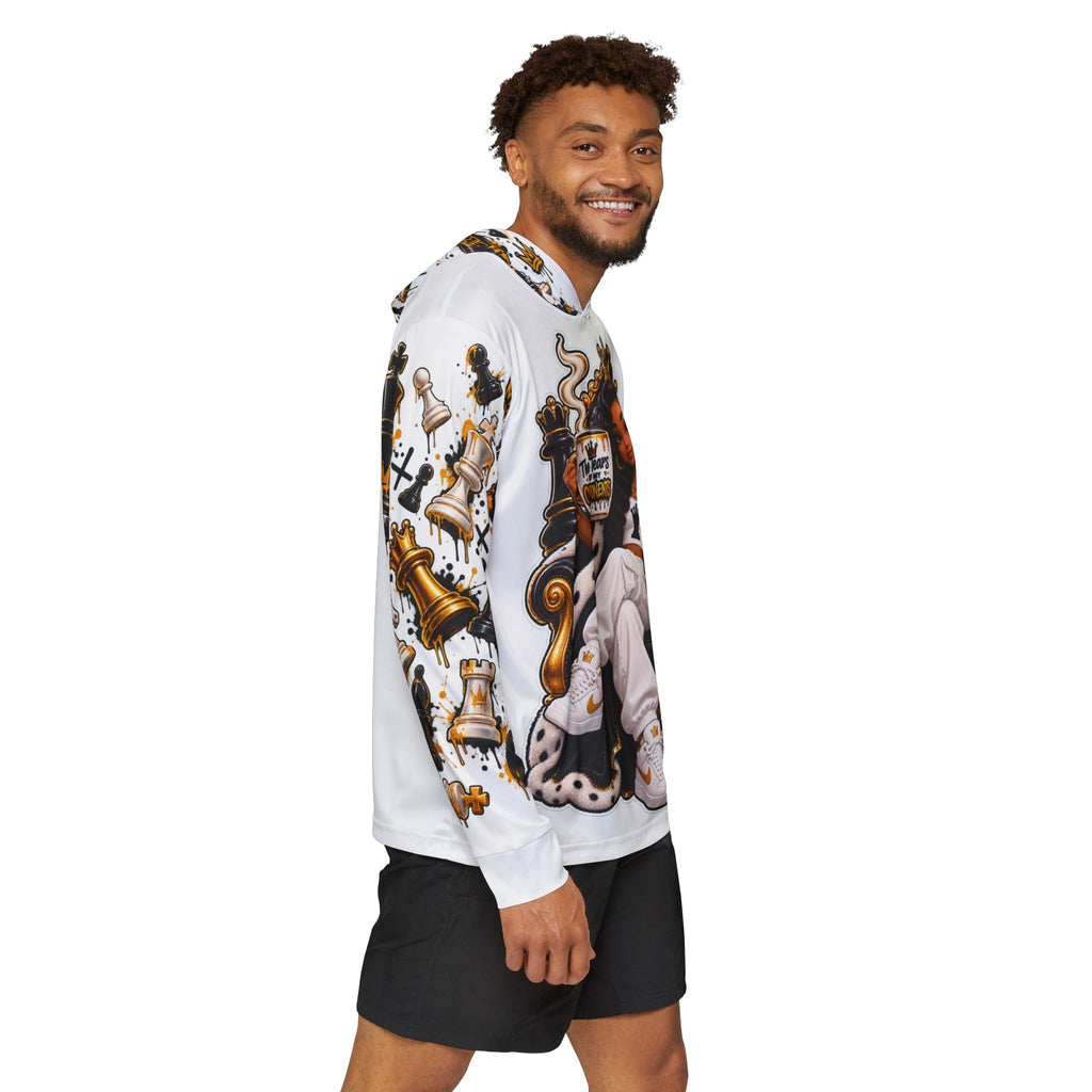 Chess Queen Throne Sports Warmup Hoodie