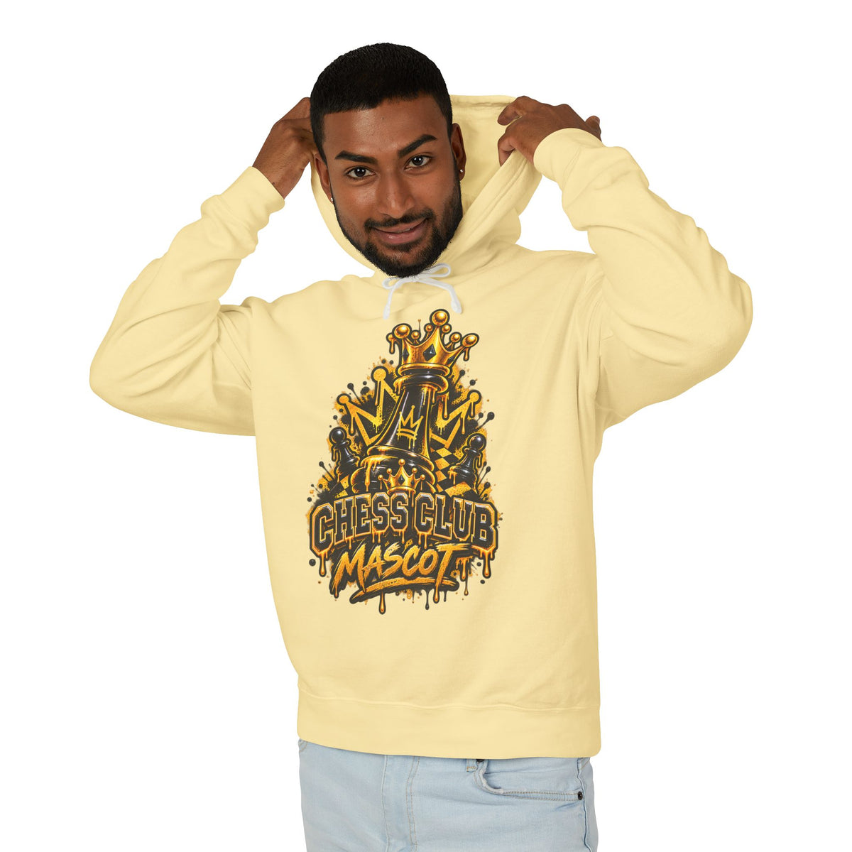Chess Club Mascot Hooded Sweatshirt