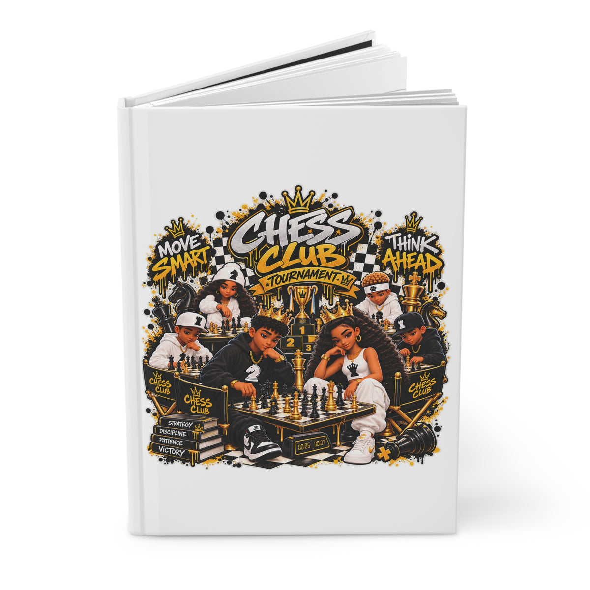Chess Club Hardcover Journal