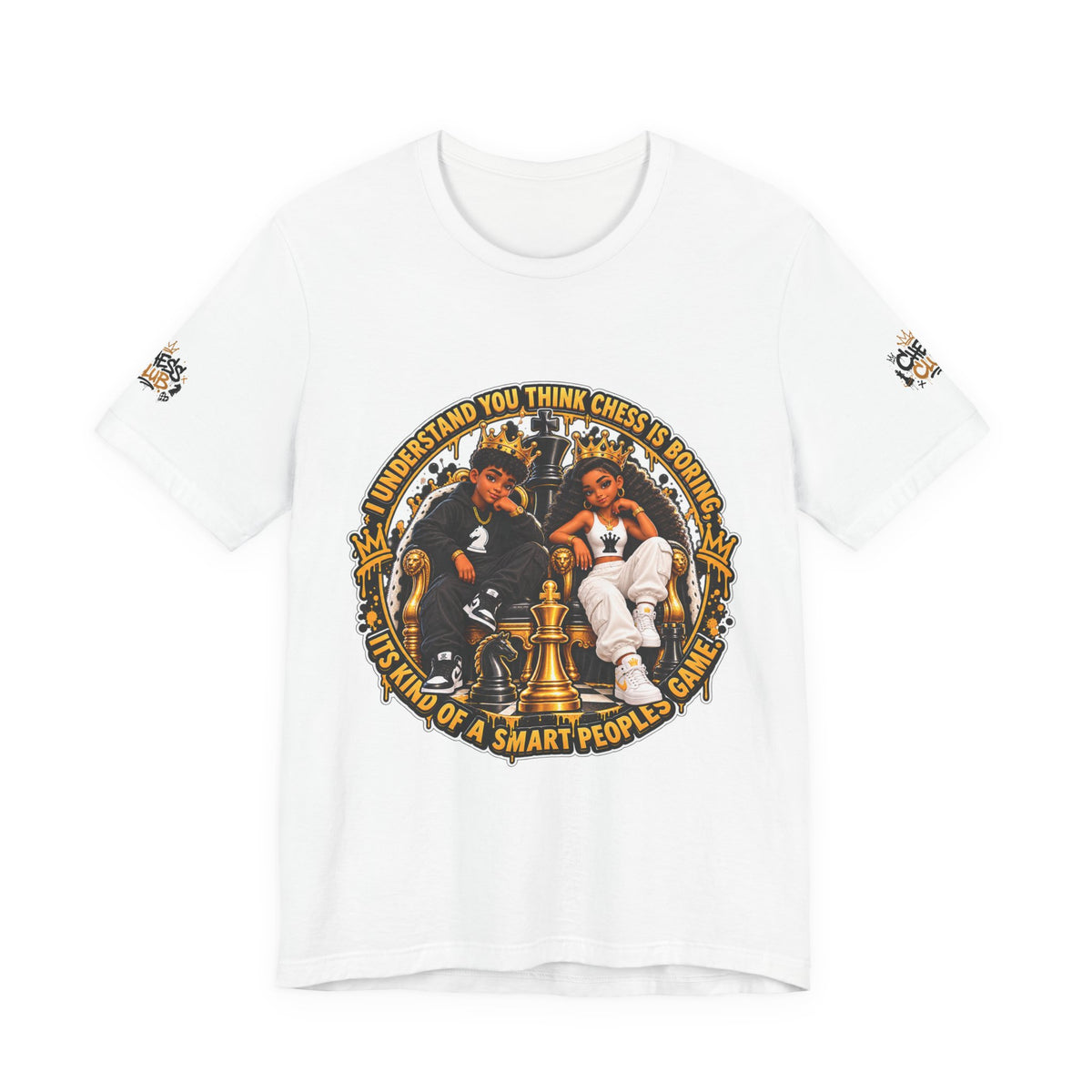 Chess Club Graphic Tee – Smart People Play Chess Shirt