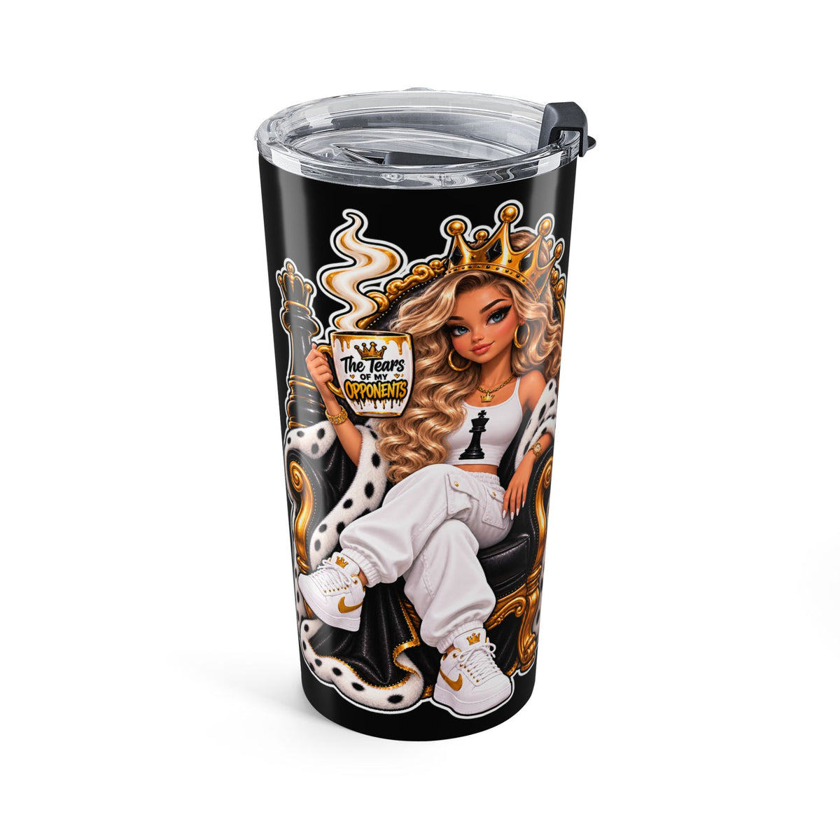 20oz Gothic Chess Queen Insulated Tumbler