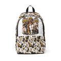 Chess King & Queen Fabric Backpack