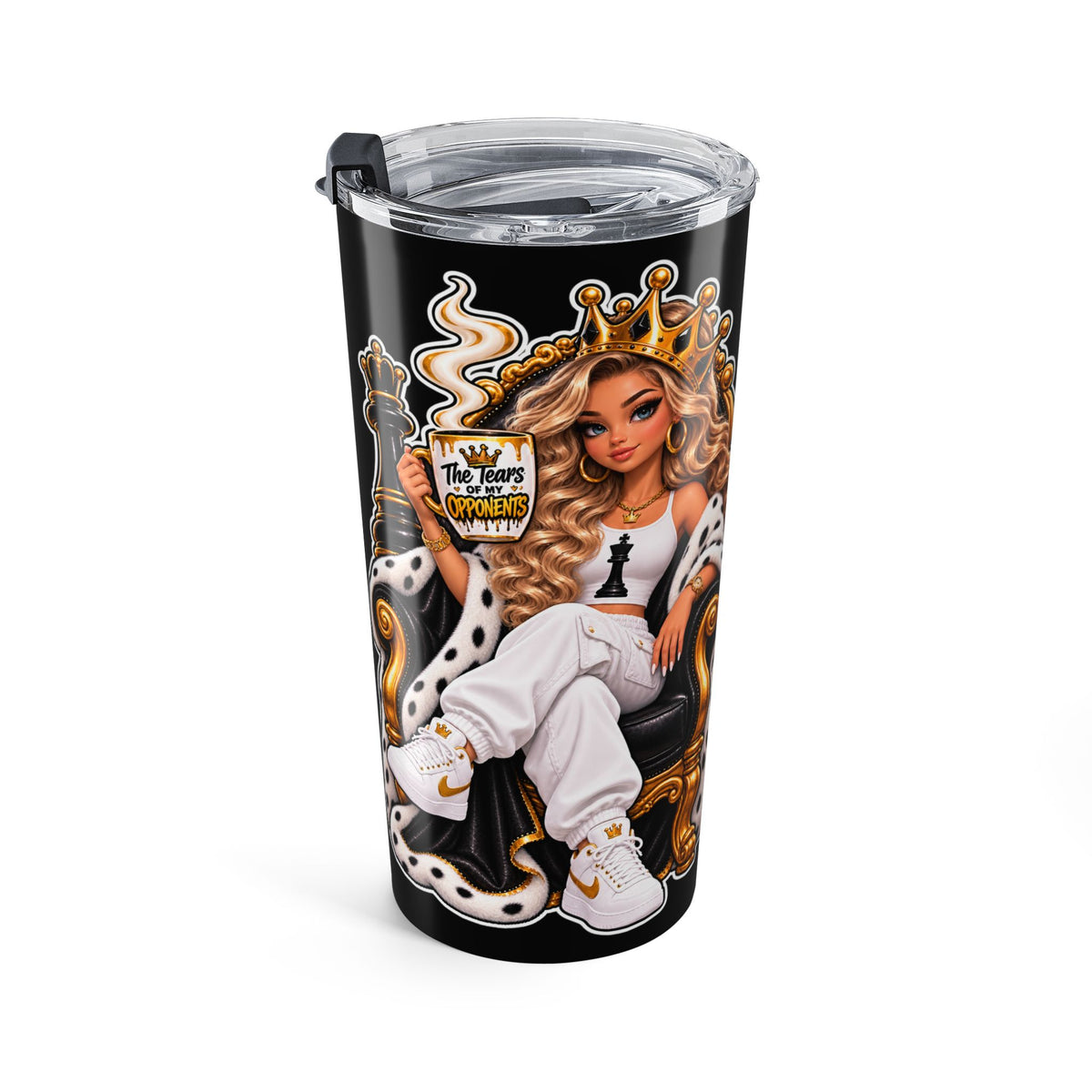 20oz Gothic Chess Queen Insulated Tumbler