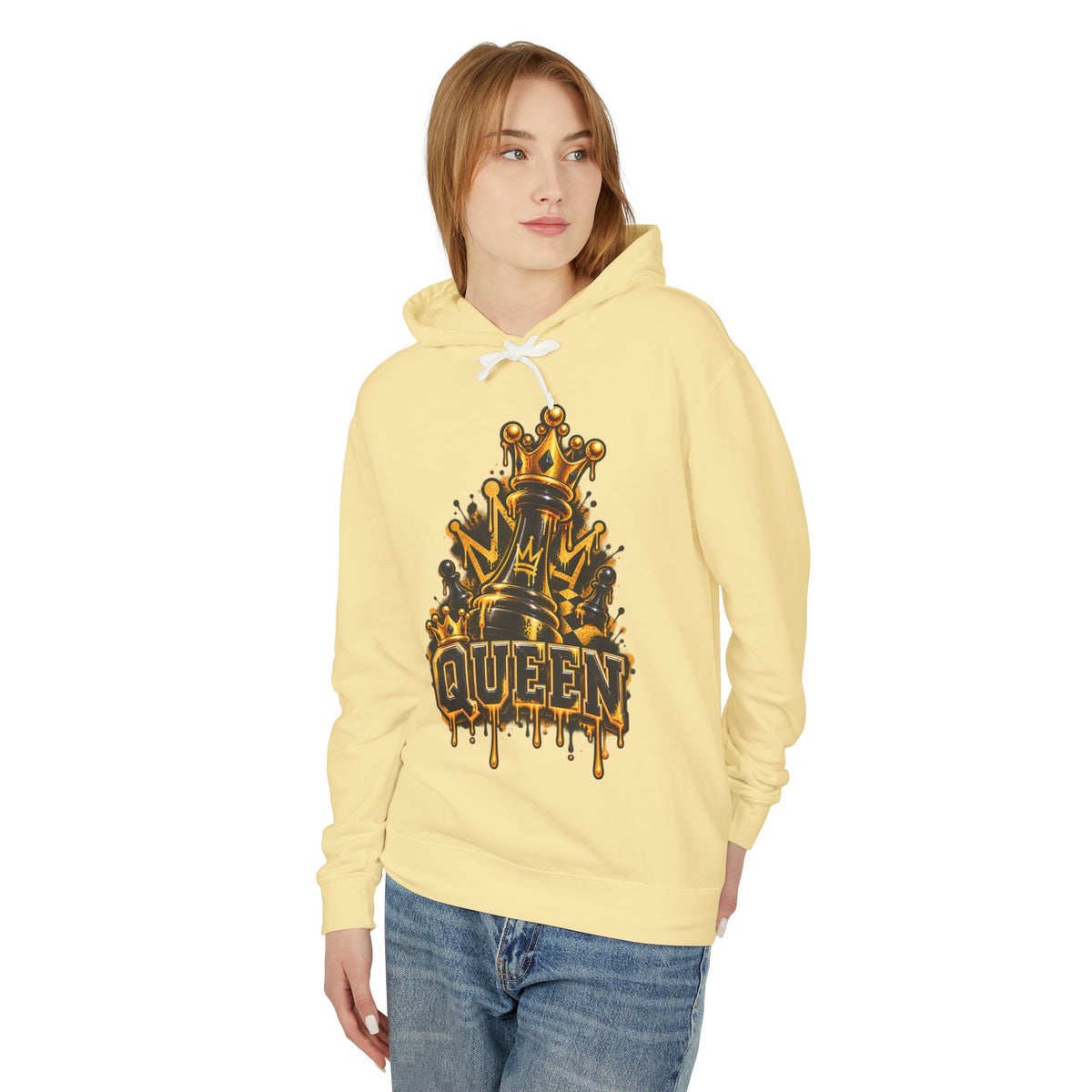 Queen Crown Graphic Hoodie