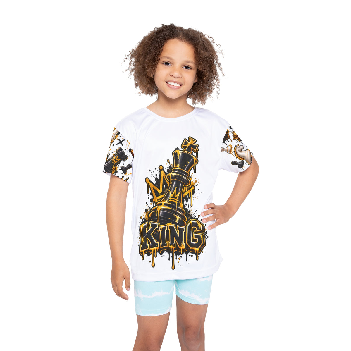 Kids Chess King Sports Jersey