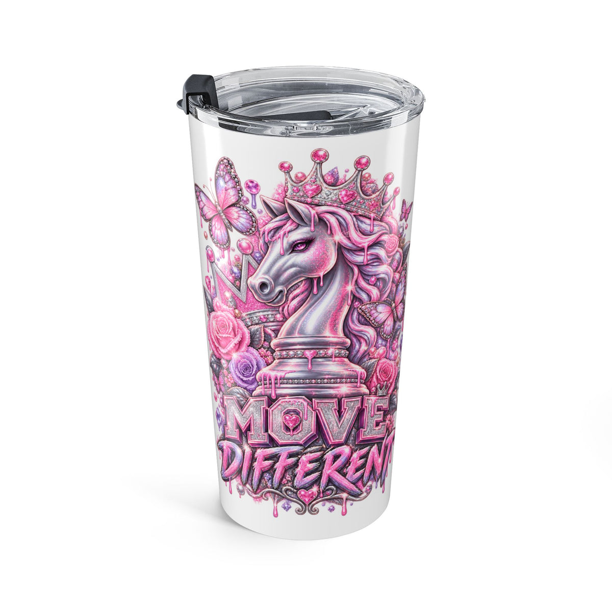 20oz Knight Chess Piece Insulated Tumbler