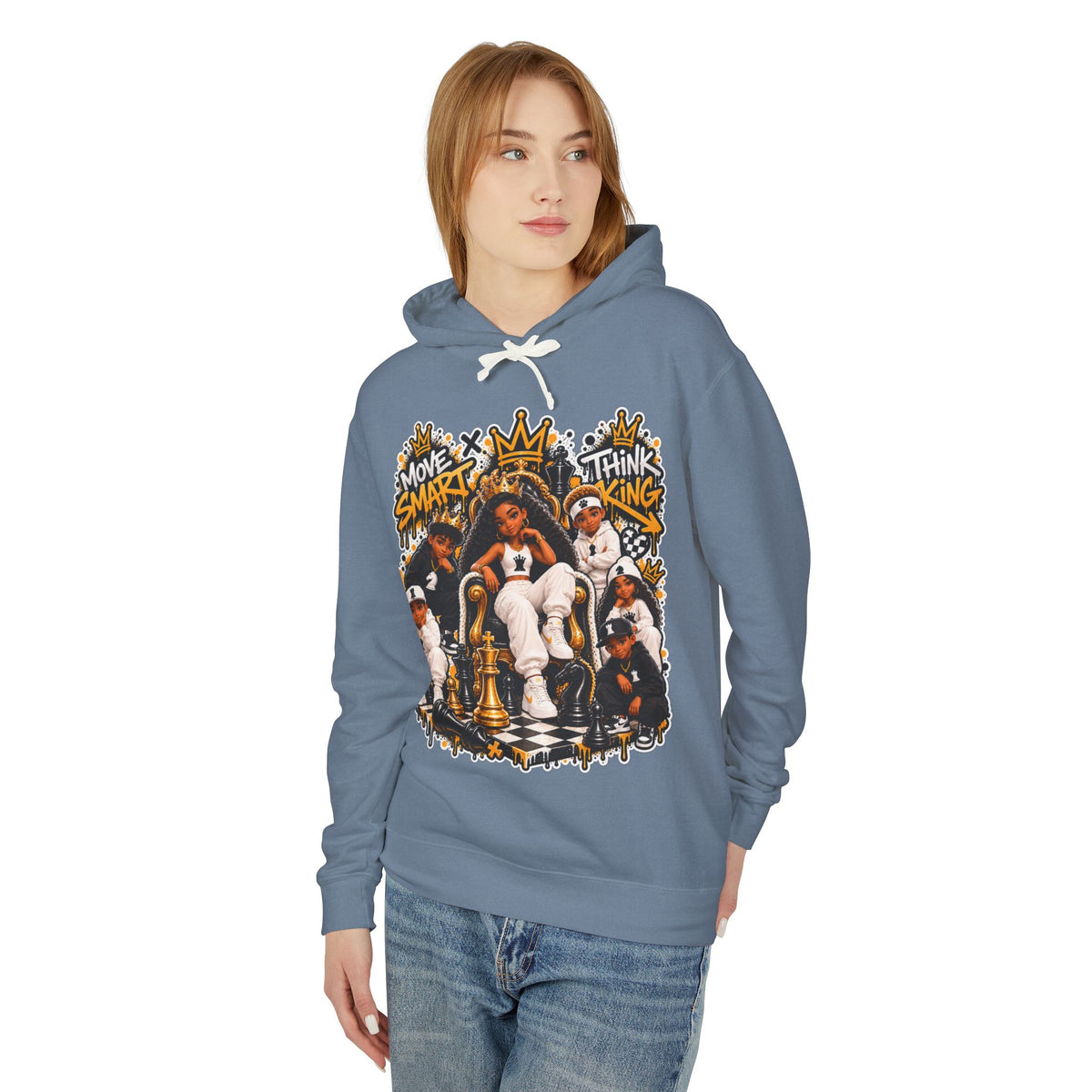 Smart Think Big Chess Strategy Hoodie