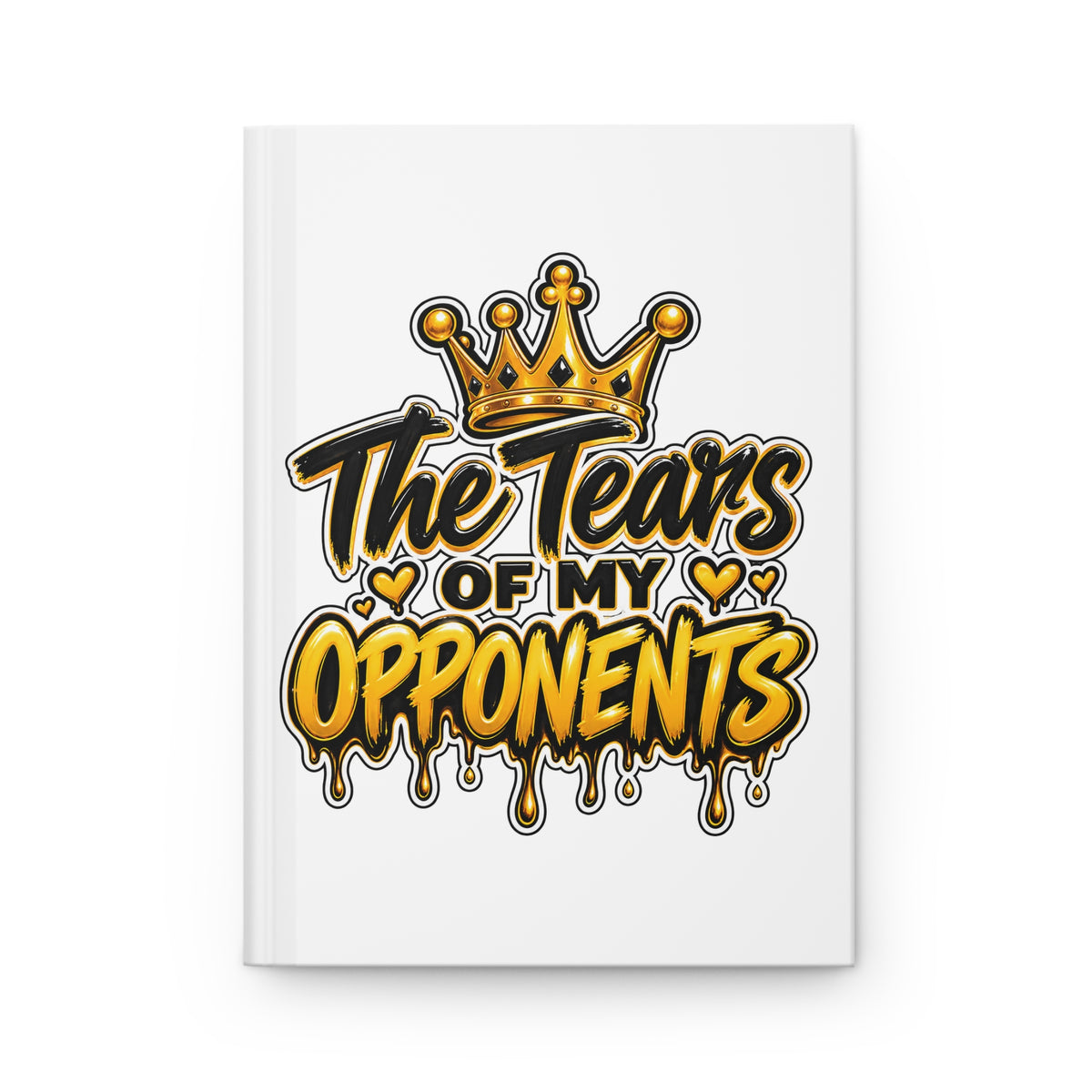 The Tears of My Opponents Chess Strategy Hardcover Journal