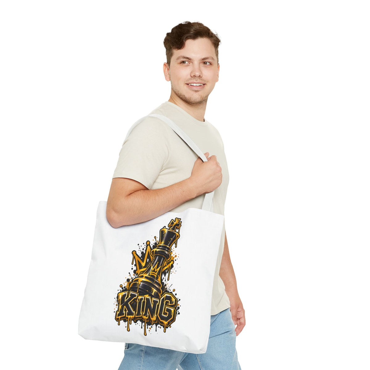 Chess King Chess Pieces Tote Bag