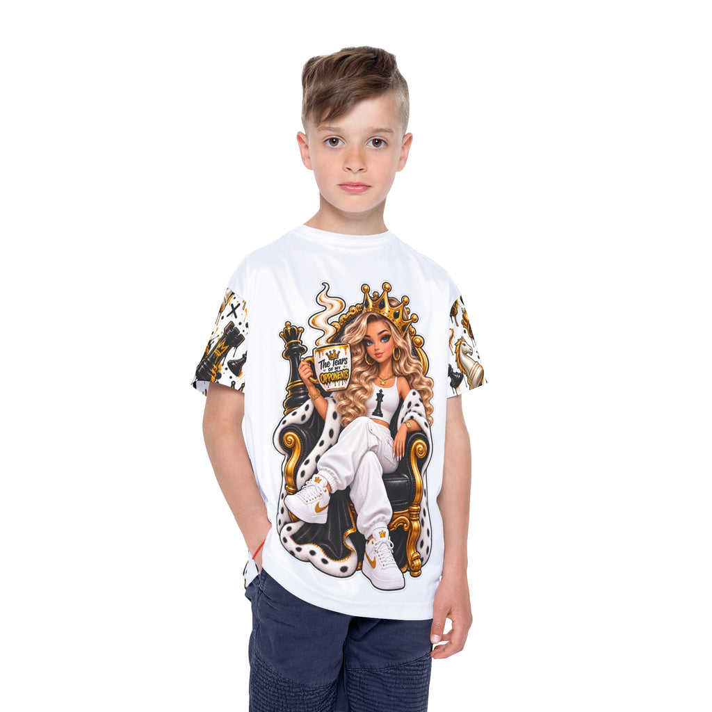 Kids Chess Queen Sports Jersey