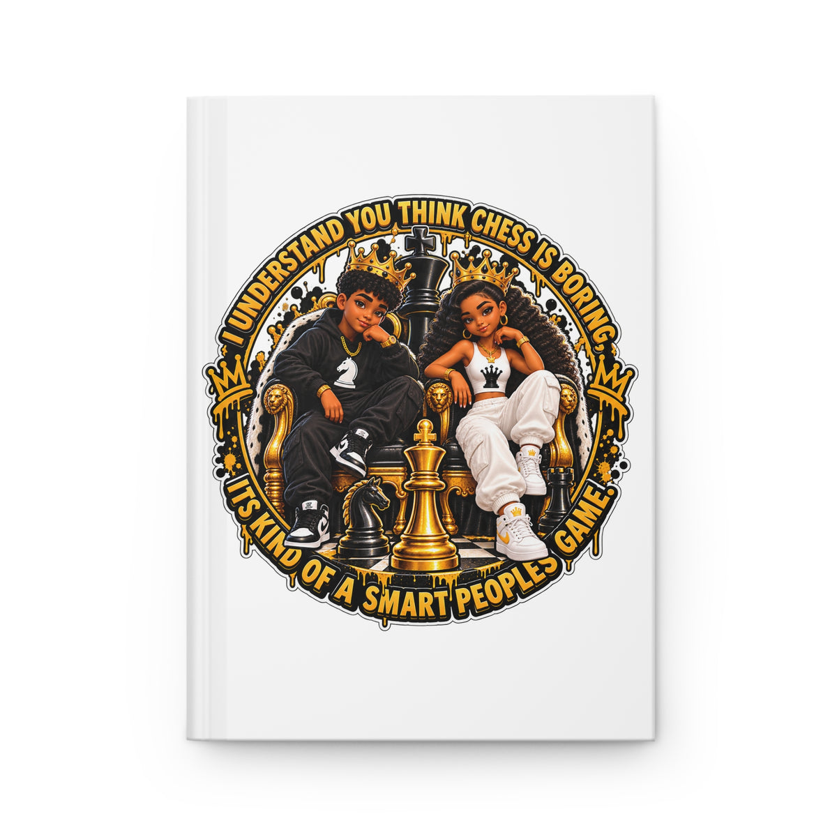Chess Strategy Hardcover Journal