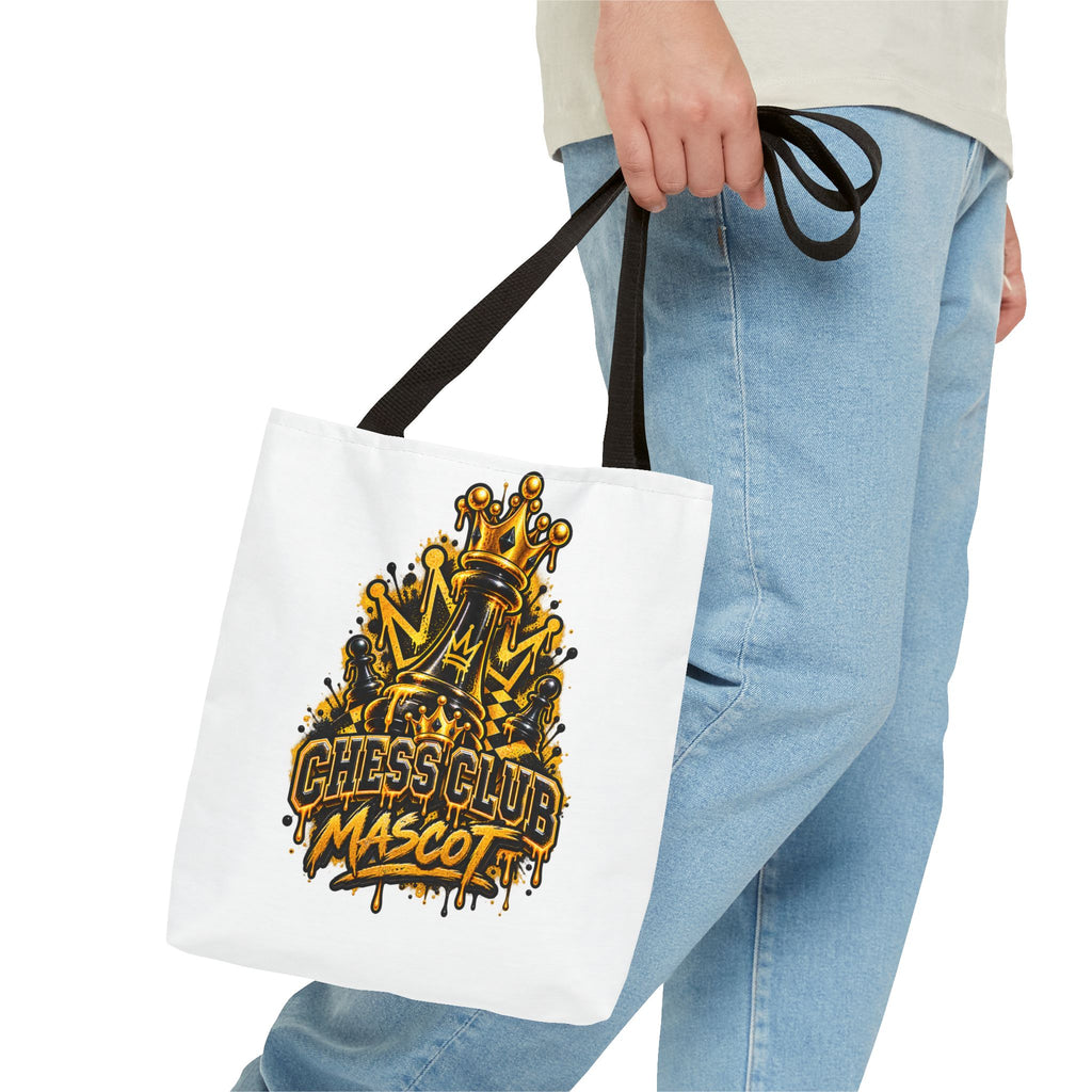 Chess Club Mascot Chess Piece Tote Bag