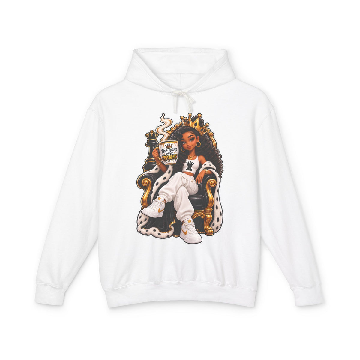 Queen Chess Piece Hoodie