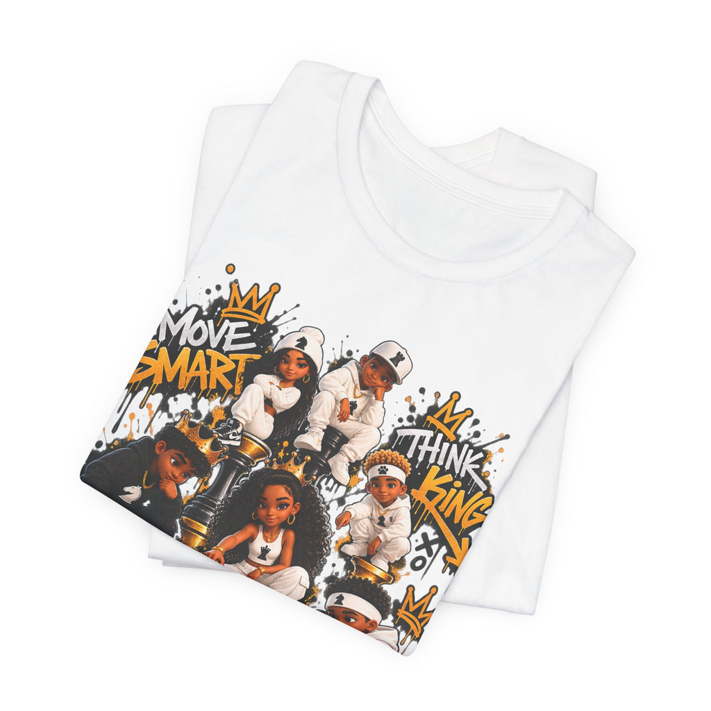 Money Smart Think Big Hip Hop Graphic Tee